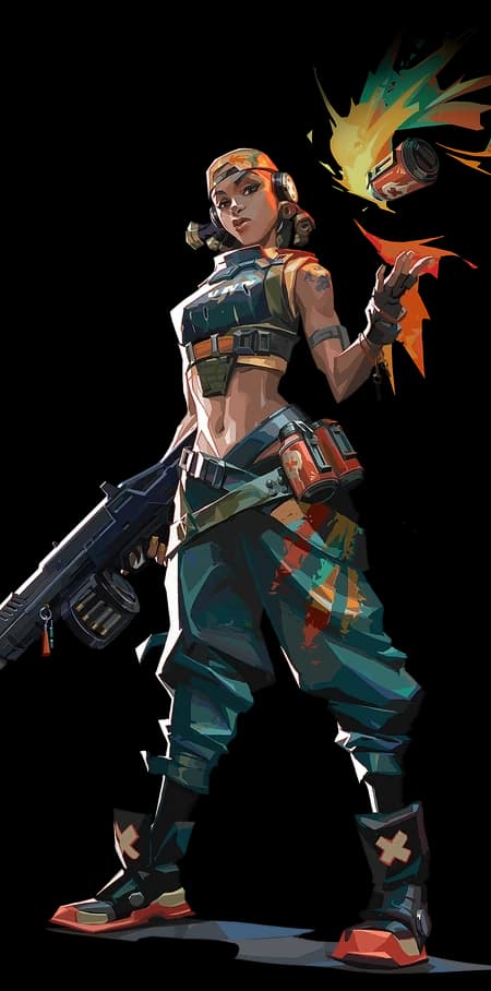 Image of Raze from Valorant